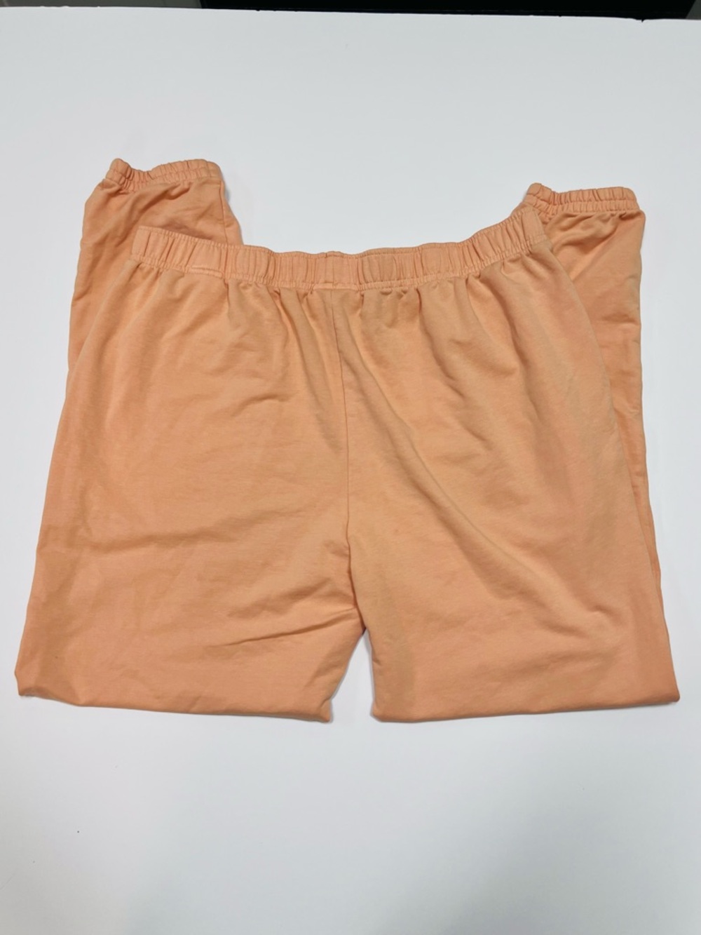 Lacoste Peach Lounge Pants Joggers Elastic Waist Logo Size L - Picture 5 of 11